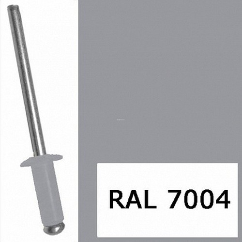 Заклепки RAL 7004 комб. 4,0х10 / ал/ст
