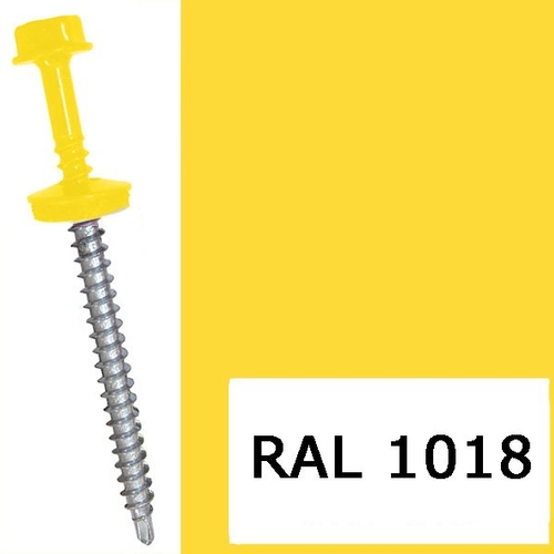 RAL 1018 Самор. кровел. 5,5х19 / сверло / желтый