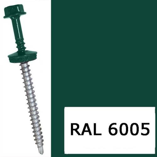 RAL 6005 Самор. кровел. 5,5х19 / сверло / зеленый мох