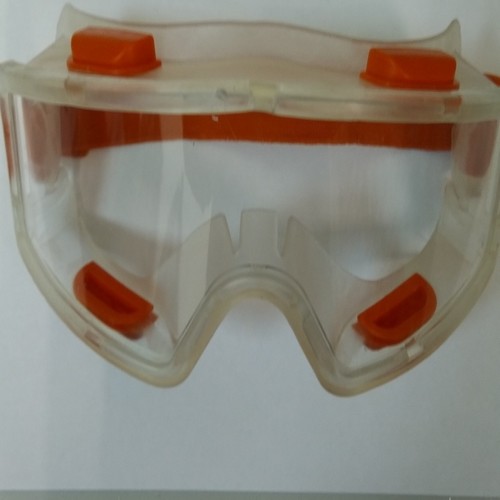 Очки защитные "Панорама" с оранжевой резинкой Н1