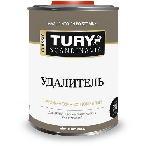Удалитель лакокрасочных материалов / TURY / 0,85 кг