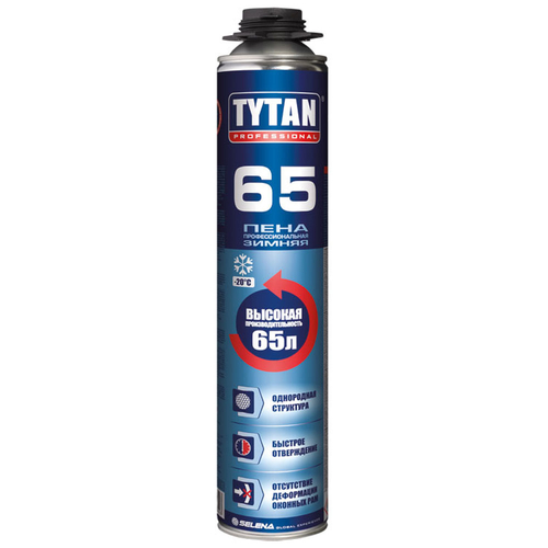 Пена / Tytan Professional / 65 / 750мл / зима (-20С)