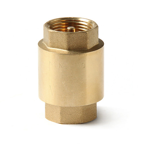Клапан обратный 1" с латунным золотником (33964)