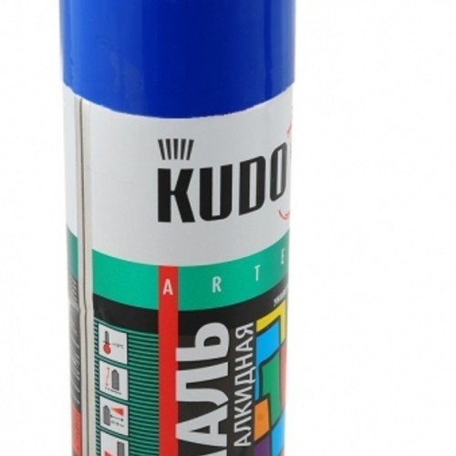 Эмаль универсальная алкидная / синяя / 520мл / KUDO KU-1011