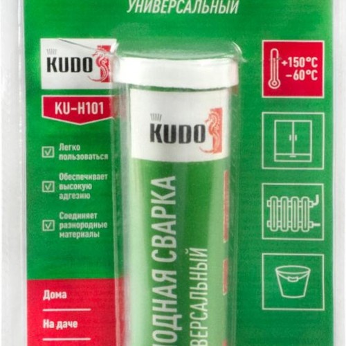 Клей холодная сварка / универсальный / KUDO / 60 гр./