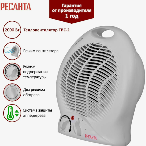 Тепловентилятор ТВС-2 / Ресанта