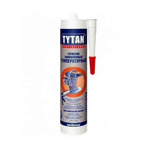 Герметик / Tytan Professional / силикон. высокотемпературный / 280-310 мл / красный